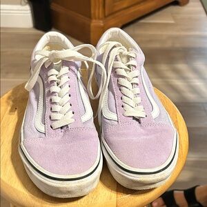 Vans unisex Women's Lavender Sneakers